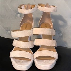 Coach Strappy Heels